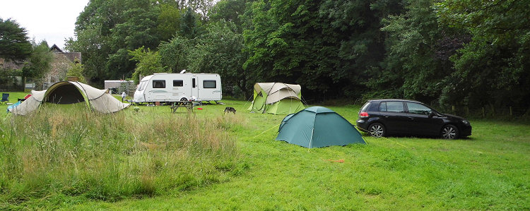 Camping at Woonton Court